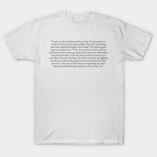 Finale Stephanie Garber quote T-Shirt